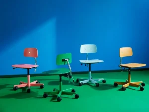 Kinder Montana Furniture Möbel Für Das Kinderzimmer | Bürostühle^Kevi Kids 2533J Stuhl, Rhubarb