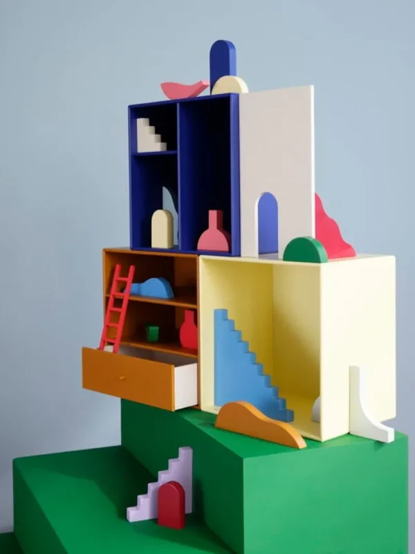 Montana Furniture Regale-Montana Mini Modul mit Fachböden, 142 Bernstein