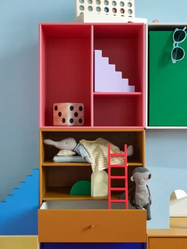Montana Furniture Regale-Montana Mini Modul mit Fachböden, 142 Bernstein