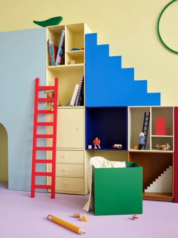 Montana Furniture Regale-Montana Mini Modul mit Einlegeböden, 151 Rhabarber