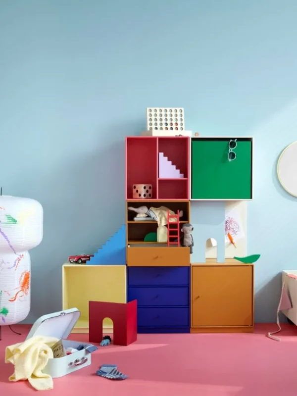 Montana Furniture Regale-Montana Mini Modul mit Einlegeböden, 151 Rhabarber