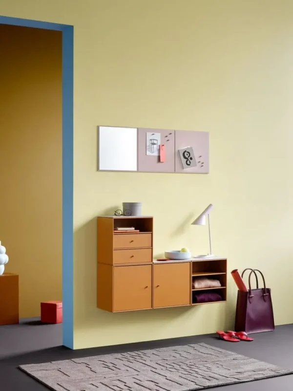 ferm LIVING Spiegel-Montana Furniture Montana Mini Spiegel, quadratisch, 135 Monarch