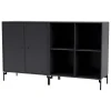 Montana Furniture Aufbewahrungsmöbel-Pair sideboard, black legs - 04 Anthracite