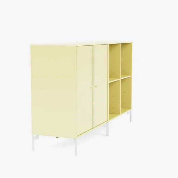Montana Furniture Aufbewahrungsmöbel-Pair sideboard, Snow legs - 159 Camomille