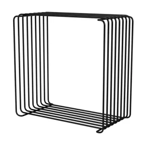 Frama Regale | Tische-Montana Furniture Panton Wire Einzelmodul, Tiefe 18,8 cm, 05 Schwarz