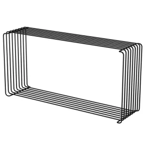 String Furniture Regale | Tische-Montana Furniture Panton Wire-Erweiterungsmodul, Tiefe 18,8 cm, 05 Schwarz