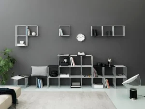 HAY Regale-Montana Furniture Panton Wire Doppelte Abdeckplatte, Tiefe 34,8 cm, 995 schwarzer