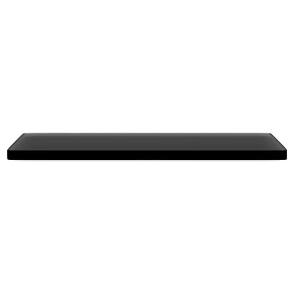 Montana Furniture Regale-Panton Wire Single Abdeckplatte, Tiefe 18,8 cm, 991 Smoked Glass