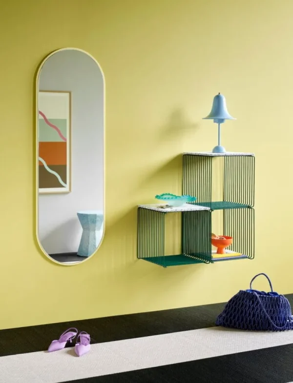 New Works Regale | Tische-Montana Furniture Panton Wire Einzelmodul, Tiefe 34,8 cm, 136 Pine