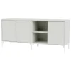 Montana Furniture Aufbewahrungsmöbel-Save low sideboard, Snow legs - 09 Nordic