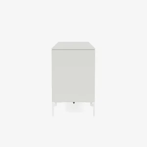 Montana Furniture Aufbewahrungsmöbel-Save low sideboard, Snow legs - 09 Nordic