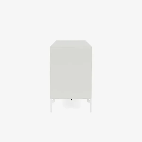 Montana Furniture Aufbewahrungsmöbel-Save low sideboard, Snow legs - 09 Nordic