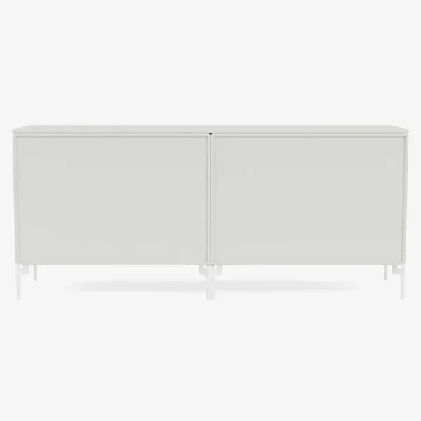 Montana Furniture Aufbewahrungsmöbel-Save low sideboard, Snow legs - 09 Nordic