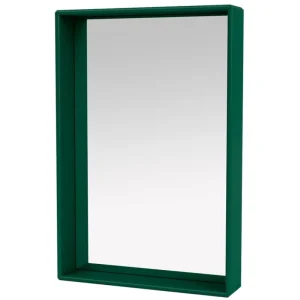 Montana Furniture Badezimmerspiegel | Spiegel^Shelfie Spiegel, 46,8 x 69,6 cm, 136 Pine