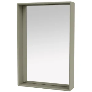 Montana Furniture Badezimmerspiegel | Spiegel^Shelfie Spiegel, 46,8 x 69,6 cm, 144 Fennel