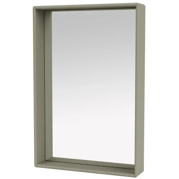 Montana Furniture Badezimmerspiegel | Spiegel^Shelfie Spiegel, 46,8 x 69,6 cm, 144 Fennel