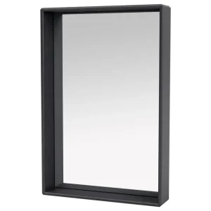 Montana Furniture Badezimmerspiegel | Spiegel^Shelfie Spiegel, 46,8 x 69,6 cm, 04 Anthracite