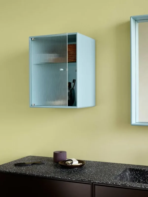 Montana Furniture Badezimmerspiegel | Spiegel^Shelfie Spiegel, 46,8 x 69,6 cm, 159 Camomile