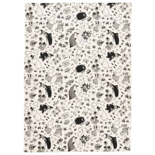 Moomin Arabia Mumin-produkte^Geschirrtuch Mumin, 50 x 70 cm, naturweiß