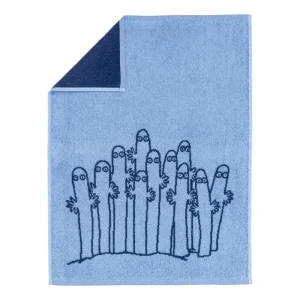 Kinder Moomin Arabia Mumin-produkte | Textilien Für Kinder^Handtuch Moomin, 50 x 70 cm, Hattifat, blau