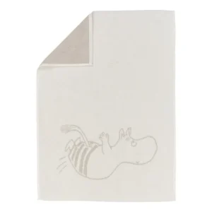 Kinder Moomin Arabia Mumin-produkte | Textilien Für Kinder^Handtuch Moomin, 50 x 70 cm, Moomin-Troll, weiß