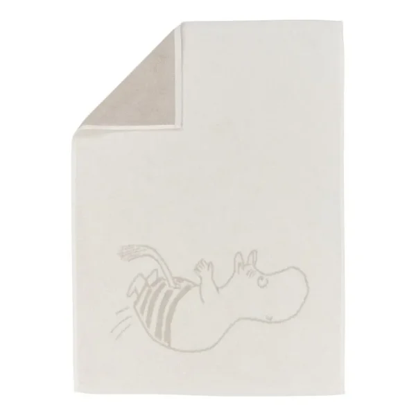 Kinder Moomin Arabia Mumin-produkte | Textilien Für Kinder^Handtuch Moomin, 50 x 70 cm, Moomin-Troll, weiß