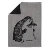 Kinder Moomin Arabia Mumin-produkte | Textilien Für Kinder^Handtuch Moomin, 50 x 70 cm, The Groke, grau