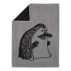 Kinder Moomin Arabia Mumin-produkte | Textilien Für Kinder^Handtuch Moomin, 50 x 70 cm, The Groke, grau