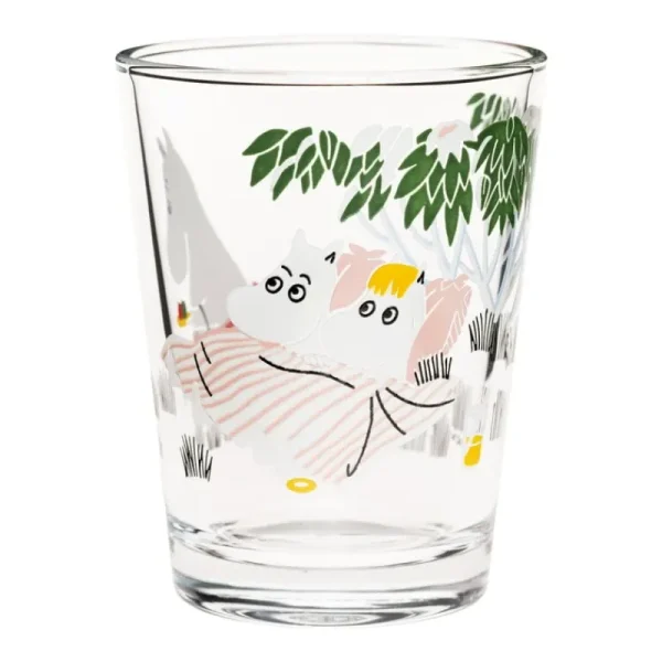 Kinder Moomin Arabia Mumin-produkte | Geschirr Für Kinder^Mumin Glas, 220 ml, Relaxing