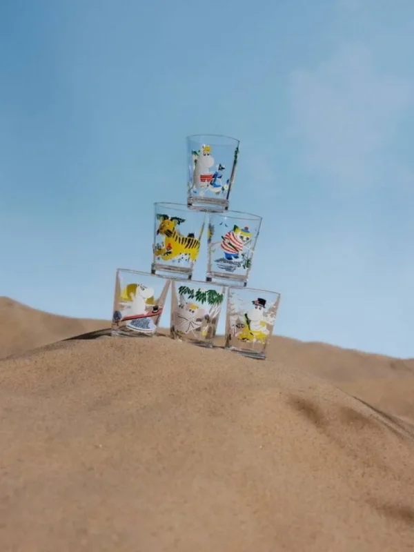 Kinder Moomin Arabia Mumin-produkte | Geschirr Für Kinder^Mumin Glas, 220 ml, Gemeinsam