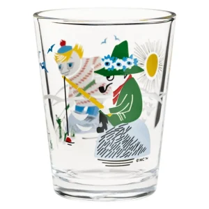 Kinder Moomin Arabia Mumin-produkte | Geschirr Für Kinder^Mumin Glas, 220 ml, Angeln