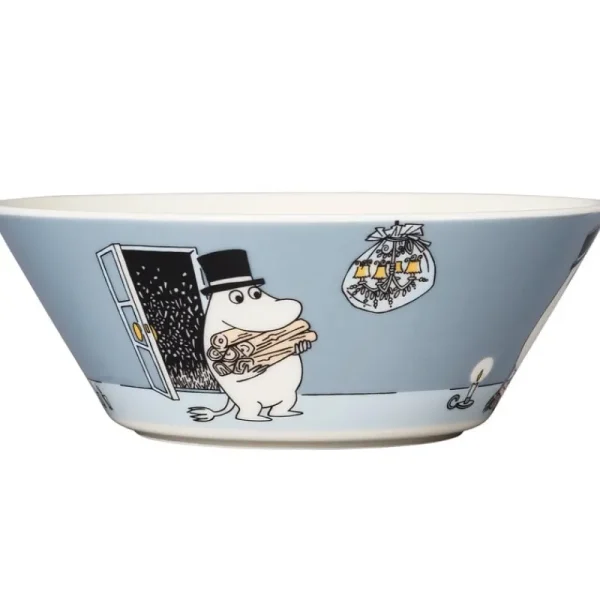 Moomin Arabia Mumin-produkte^Mumin Schale, Muminpapa, Grau
