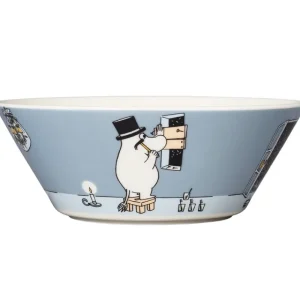 Moomin Arabia Mumin-produkte^Mumin Schale, Muminpapa, Grau