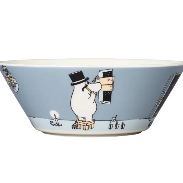 Moomin Arabia Mumin-produkte^Mumin Schale, Muminpapa, Grau