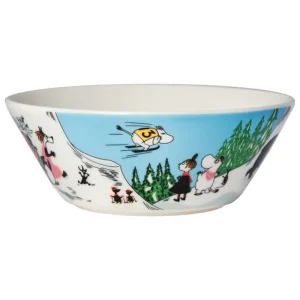 Moomin Arabia Mumin-produkte^Mumin Schüssel, Skispringen