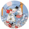 Moomin Arabia Mumin-produkte | Geschirr^Mumin Servierplatte, 30 cm, Family Time
