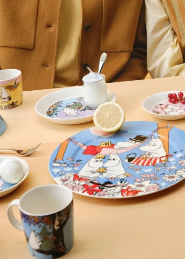 Moomin Arabia Mumin-produkte | Geschirr^Mumin Servierplatte, 30 cm, Family Time