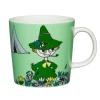 Moomin Arabia Mumin-produkte^Mumin Tasse, Schnupferich, grün