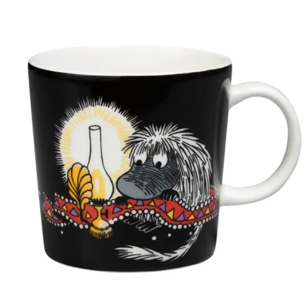 Moomin Arabia Mumin-produkte^Mumin Tasse, Ahne, schwarz