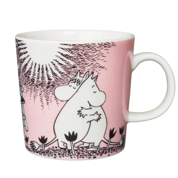 Moomin Arabia Mumin-produkte | Geschirr^Mumin Tasse, Love, rosa