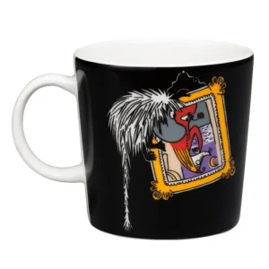 Moomin Arabia Mumin-produkte^Mumin Tasse, Ahne, schwarz