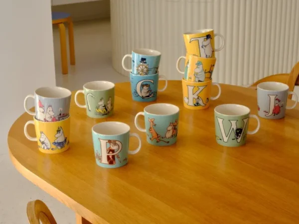 Moomin Arabia Mumin-produkte | Geschirr^Mumin Tasse, 400 ml, ABC, C