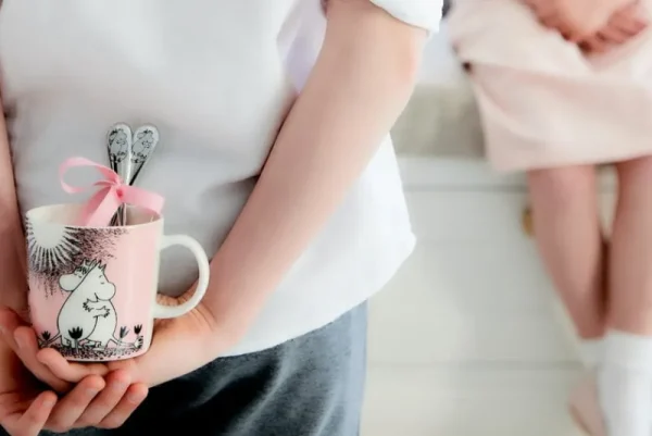 Moomin Arabia Mumin-produkte | Geschirr^Mumin Tasse, Love, rosa