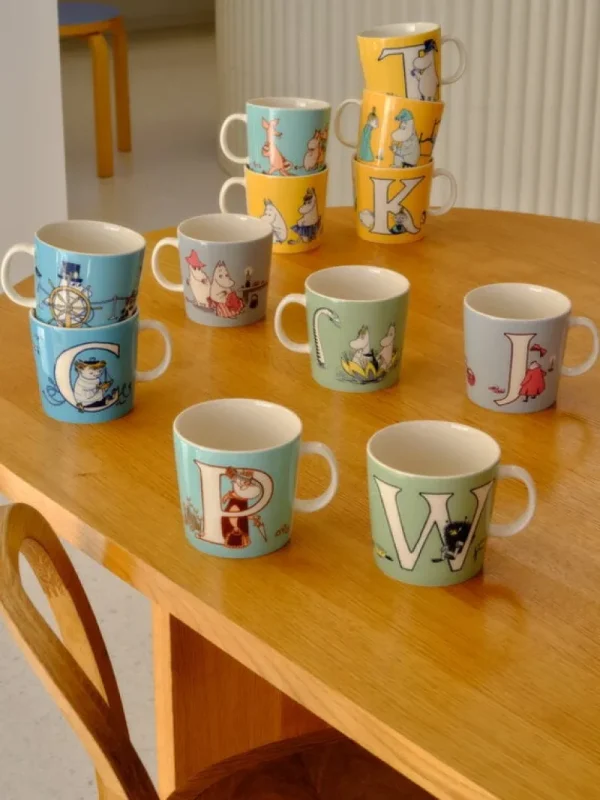 Moomin Arabia Mumin-produkte | Geschirr^Mumin Tasse, 400 ml, ABC, C