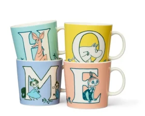 Moomin Arabia Mumin-produkte | Geschirr^Mumin Tasse, 400 ml, ABC, O