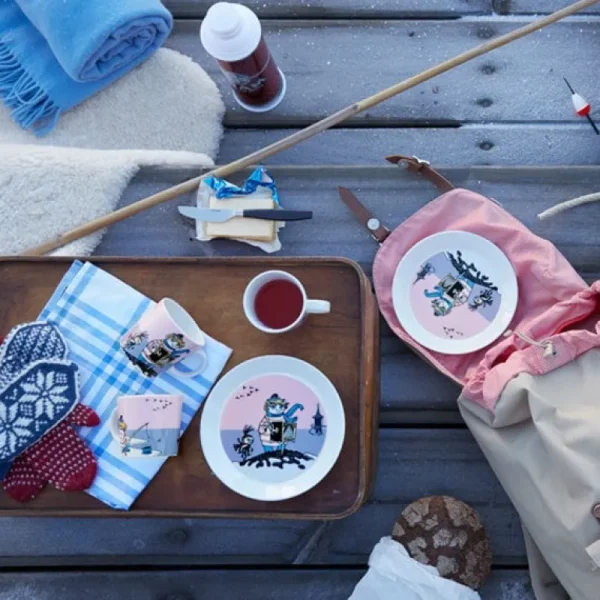 Moomin Arabia Mumin-produkte^Mumin Tasse, Tooticki, violett