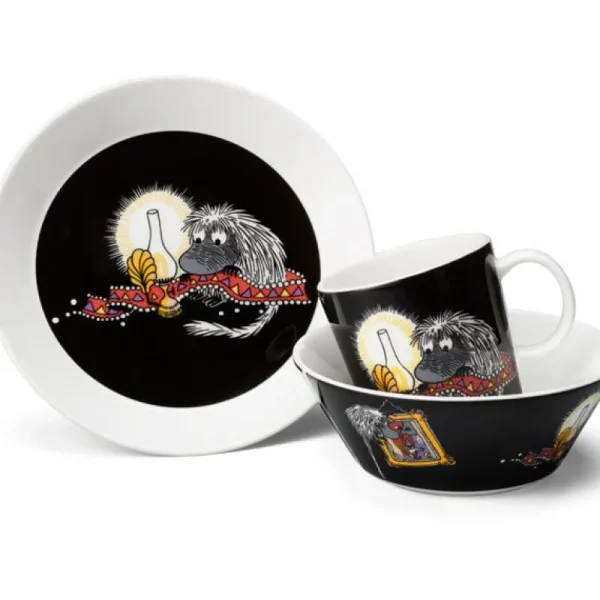 Moomin Arabia Mumin-produkte^Mumin Tasse, Ahne, schwarz