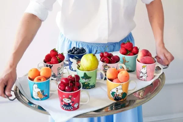 Moomin Arabia Mumin-produkte | Geschirr^Mumin Tasse, Love, rosa