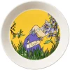 Moomin Arabia Mumin-produkte | Geschirr^Mumin Teller, Herr Hemul, Gelb