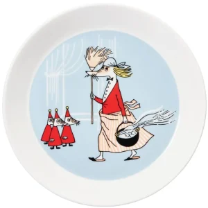 Moomin Arabia Mumin-produkte | Geschirr^Mumin Teller, Mrs. Fillyjonk, Grau